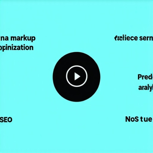 Schema Markup and Voice Search in Local SEO Diagram illustrating schema markup, voice search optimization, and predictive analytics for local SEO